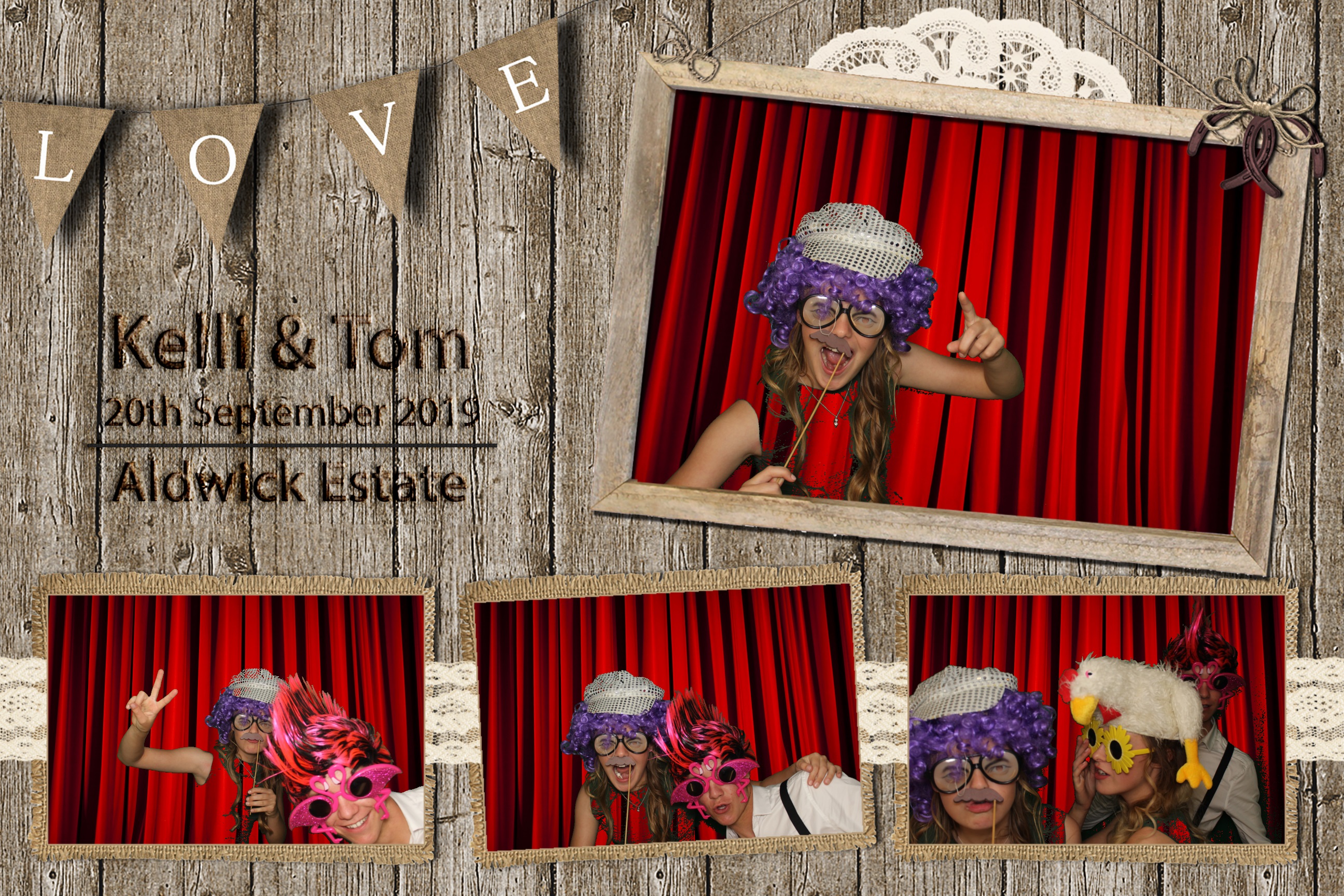Kelli & Tom's Wedding | View more photos from the event at images.mobile-photo-booth.com/u/MobilePhotoBoothUK/Kelli-Toms-Wedding